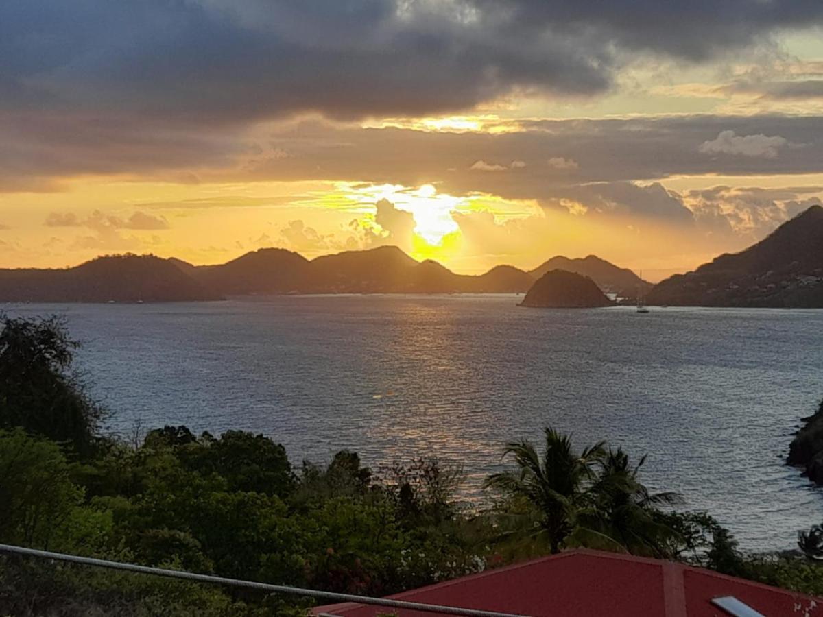 Ti Kaz Anoli Vue Epoustouflante Sur La Baie Villa Terre-de-Bas Екстериор снимка