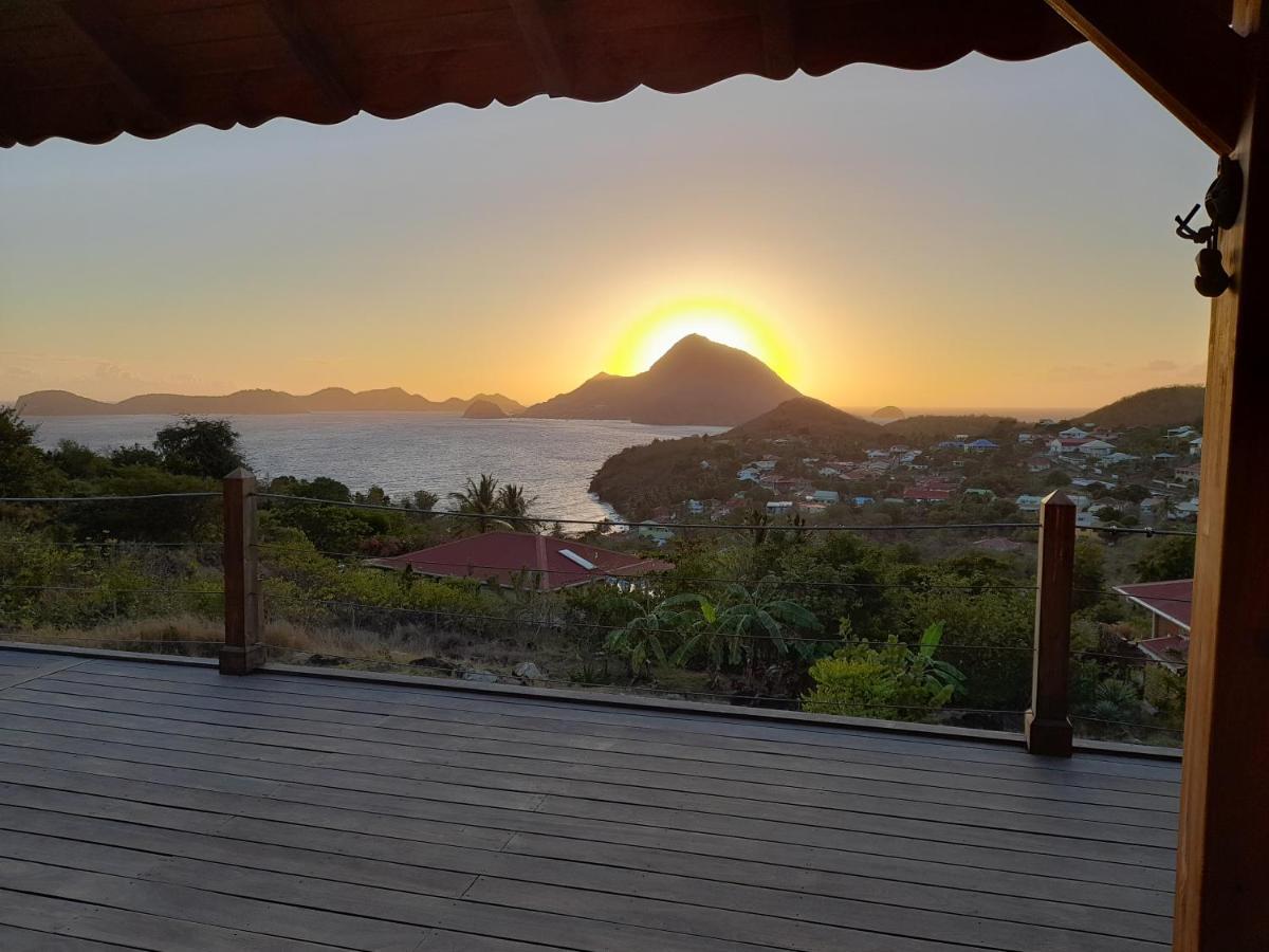 Ti Kaz Anoli Vue Epoustouflante Sur La Baie Villa Terre-de-Bas Екстериор снимка