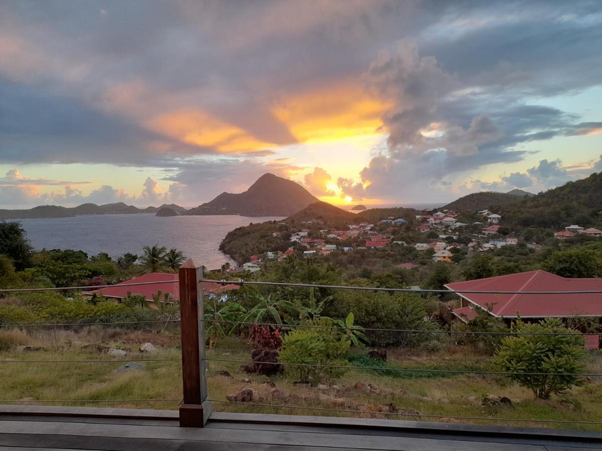 Ti Kaz Anoli Vue Epoustouflante Sur La Baie Villa Terre-de-Bas Екстериор снимка