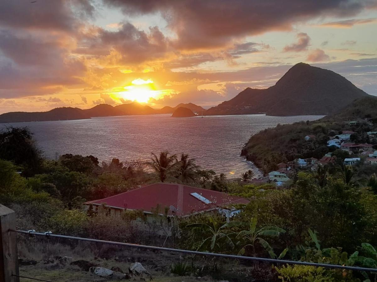 Ti Kaz Anoli Vue Epoustouflante Sur La Baie Villa Terre-de-Bas Екстериор снимка