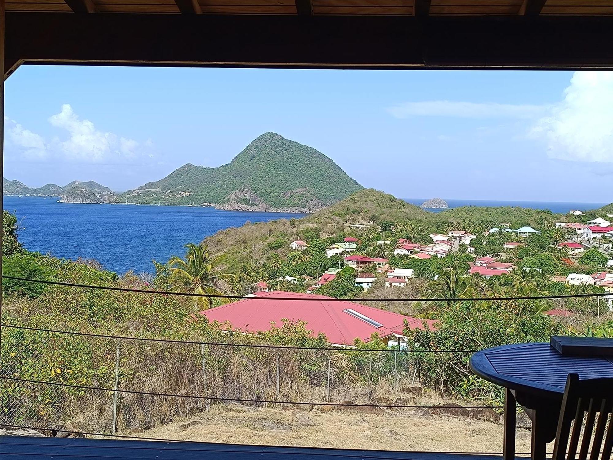 Ti Kaz Anoli Vue Epoustouflante Sur La Baie Villa Terre-de-Bas Екстериор снимка