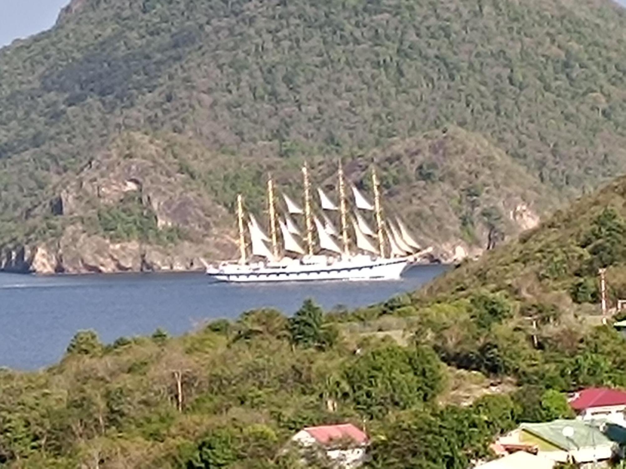 Ti Kaz Anoli Vue Epoustouflante Sur La Baie Villa Terre-de-Bas Екстериор снимка